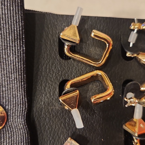 White House Black Market Gold Earrings Set - Picture 4 of 5